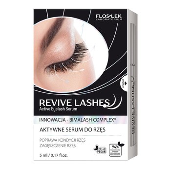 Flos-Lek Laboratorium Revive Lashes, Eyelash Enhancing Serum, stymulujace serum do rzęs, 5 ml