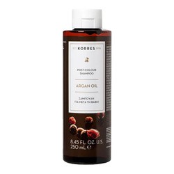 Korres, szampon z olejkiem arganowym do włosów farbowanych, 250 ml