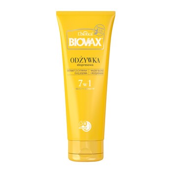 Biovax, BB odżywka ekspresowa 7w1 do włosów blond, 200 ml