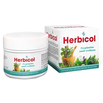Herbicol, maść roślinna, rozgrzewająca, 75 ml