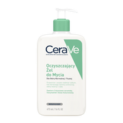 CeraVe, oczyszczający żel do mycia z ceramidami dla skóry normalnej i tłustej, 473 ml
