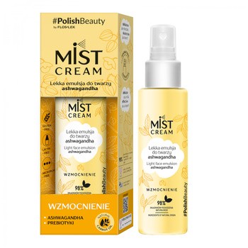 Flos-Lek Mist Cream, lekka emulsja do twarzy Ashwagandha, 110 ml