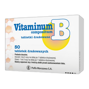 Vitaminum B compositum, tabletki drażowane, 50 szt.
