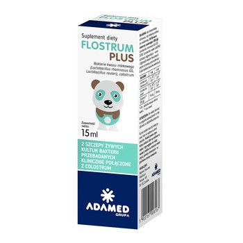 Flostrum Plus, krople, 15 ml
