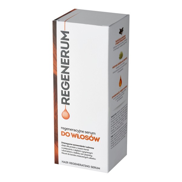 Regenerum Regenerum, regeneracyjne serum do włosów, 125 ml