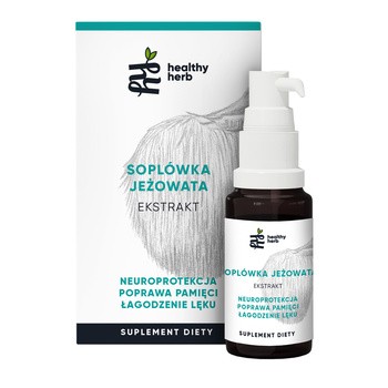 Healthy Herb Soplówka jeżowata ekstrakt, krople, 30 ml