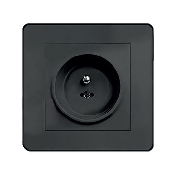 Sipo, zabezpieczenia do gniazdek elektrycznych, kolor czarny, 12 szt.