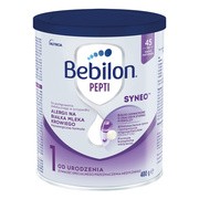 Bebilon Pepti Syneo 1, żywność specjalnego przeznaczenia medycznego dla niemowląt od urodzenia, 400 g