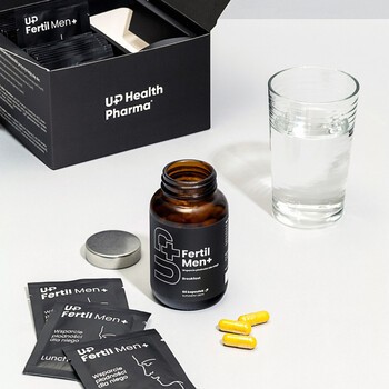 UP Fertil Men+, kapsułki + saszetki, 60 szt. + 30 szt.