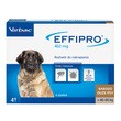 Effipro 402 mg, roztwór do nakrapiania dla bardzo dużych psów od 40 do 60 kg, 4 x 4,02 ml