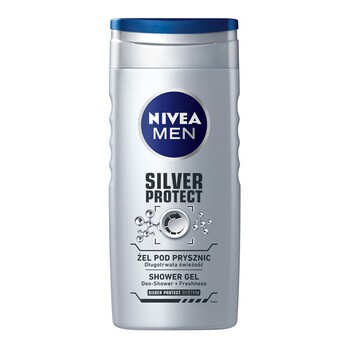 Nivea Men Silver Protect, żel pod prysznic, 250 ml