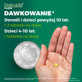 Dulcobis, 5 mg, tabletki dojelitowe, 40 szt.