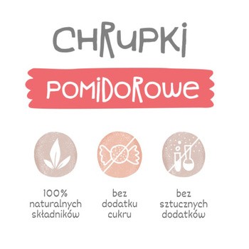 Otolandia Oto Chrupki pomidorowe, 80 g
