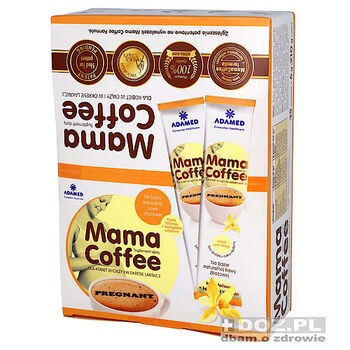 Mama Coffee, proszek, smak waniliowy, 6 g, 35 saszetek