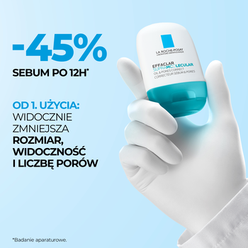 La Roche-Posay Effaclar, krem-żel matująco-nawilżający do skóry tłustej, 40 ml