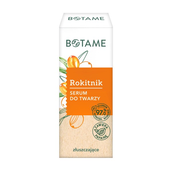 Botame Botame Rokitnik, peelend Gesichtsserum, 30 ml — Inhaltsstoffe und Bewertung