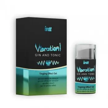 Intt Vibration! Gin & Tonic, żel stymulujący, 15 ml