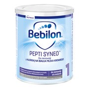 Bebilon Pepti Syneo 1, preparat mlekozastępczy w proszku, 400 g