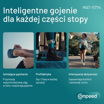 Compeed Plastry na pęcherze, mix, 5 szt.