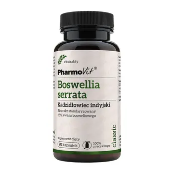 Pharmovit Boswellia serrata, kadzidłowiec indyjski, kapsułki, 90 szt.