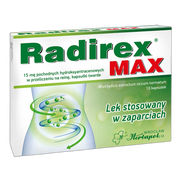 Radirex MAX, kapsułki twarde, 10 szt.