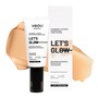 Veoli Botanica Let's Glow SPF 20, rozświetlająco-nawilżający krem BB do skóry suchej i normalnej, 3.0 W Golden Beige, 30 ml