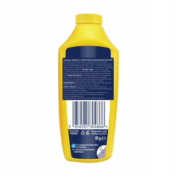 Dr. Scholl's Odour-X, puder przeciwzapachowy do stóp, 85 g