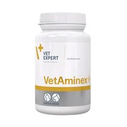 Vet Expert VetAminex, preparat witaminowo-mineralny dla psów i kotów, kapsułki twist-off, 60 szt. https://azcdn.doz.pl/image/d/product/c153bf0c-scale-180x180.png
