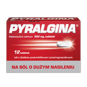 Pyralgina, 500 mg, tabletki, 12 szt.
