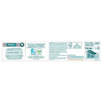 Himalaya, ziołowa pasta do zębów, Pro Hydra Plus, 75 ml