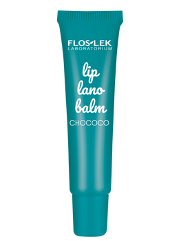Flos-Lek Lip Care, lanobalsam do ust, chococo, 12 g