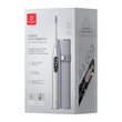 Oclean X Pro Digital, zestaw (szczoteczka + etui +3 dodatkowe końcówki), kolor srebrny, 1 szt.