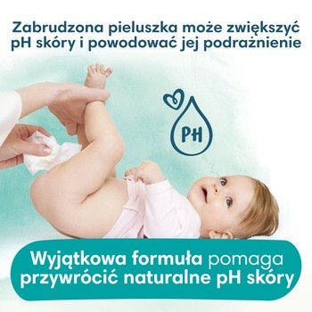 Pampers Harmonie Aqua, chusteczki nawilżane, 3 x 48 szt.