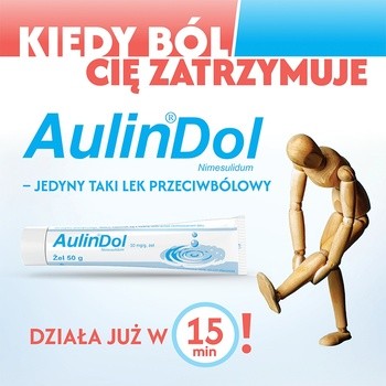 AulinDol, 30 mg/g, żel, 100 g, tuba