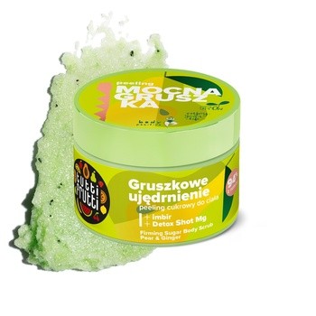 Farmona Tutti Frutti Mocna Gruszka, ujędrniający peeling cukrowy, 300 g