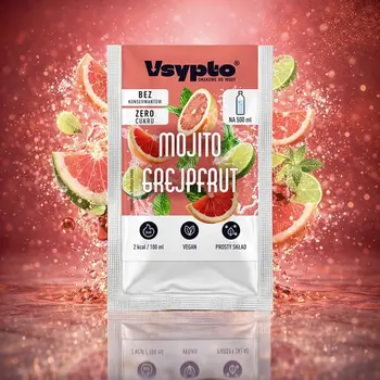 VSYPTO, proszek smakowy do wody, smak Mojito Grejpfrut, 3 g
