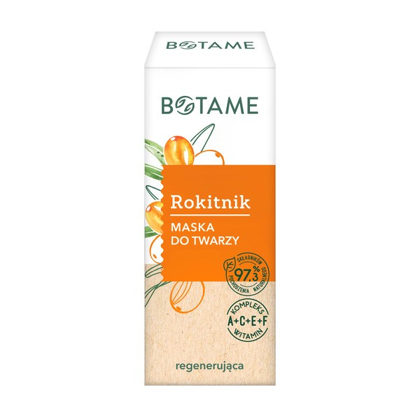 Botame Botame Rokitnik, regenerierend Gesichtsmaske, 50 ml — Inhaltsstoffe i ocena