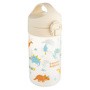 Canpol Babies Junior, bidon na wodę dla dzieci od 2,5 r.ż., beżowy, 400 ml