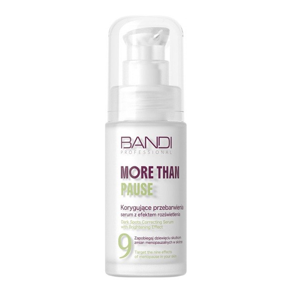 Bandi Professional Bandi More Than Pause, korygujące serum na przebarwienia z efektem rozświetlenia, 30 ml