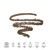 Madara The Brow Pencil, kredka do brwi, medium brown, 1 g