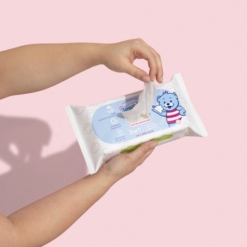 Bambino, chusteczki wodne hipoalergiczne 3w1, 57 szt.