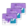 Zestaw 3 x Seni Lady, wkładki urologiczne, extra plus, 15 szt.