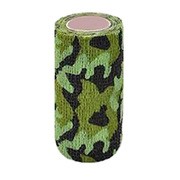 alt StokBan bandaż elastyczny, samoprzylepny, 4,5 m x 10 cm, zielone moro, 1 szt.