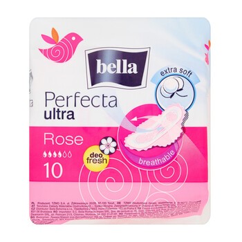Bella Perfecta Ultra Rose, podpaski higieniczne, 10 szt.