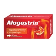 Alugastrin, 340 mg, tabletki do rozgryzania i żucia, 40 szt.