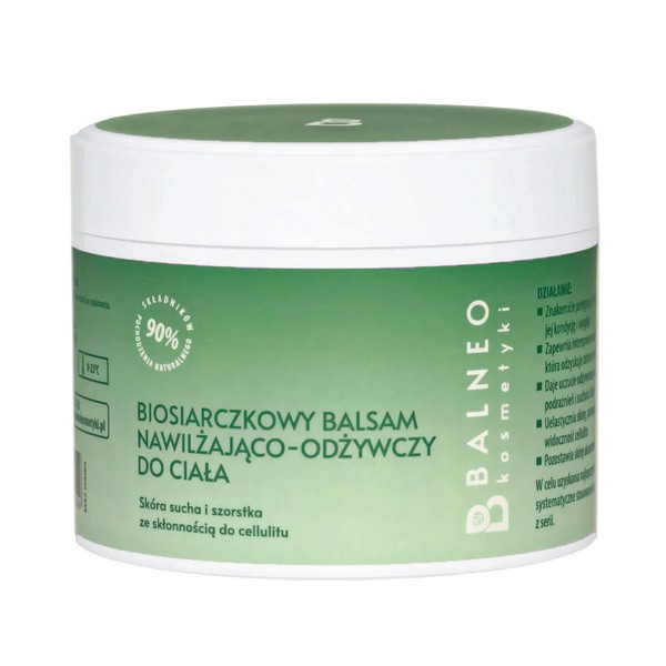 Balneokosmetyki Balneokosmetyki, biosiarczkowy balsam nawilżająco-odżywczy do ciała, 250 ml — Inhaltsstoffe und Bewertung