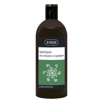 Ziaja Szampony rodzinne, szampon do włosów z łupieżem, pokrzywowy 500 ml
