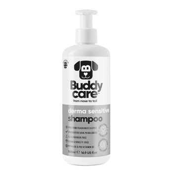 Buddycare, delikatny szampon dla psów, derma sensitive, 500 ml