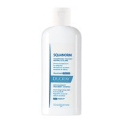 Ducray Squanorm, szampon przeciwłupieżowy łupież tłusty, 200 ml