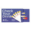 Check Your Drink, test na obecność pigułki gwałtu w napojach, 1 opakowanie (5 testów jednorazowych)